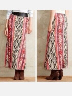 Vanessa Virginia Anthropologie Maxi Skirt Small